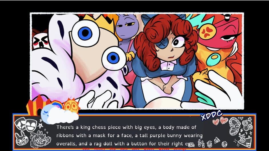 Скриншот 1 из The Amazing Digital Circus: Fan VN Game