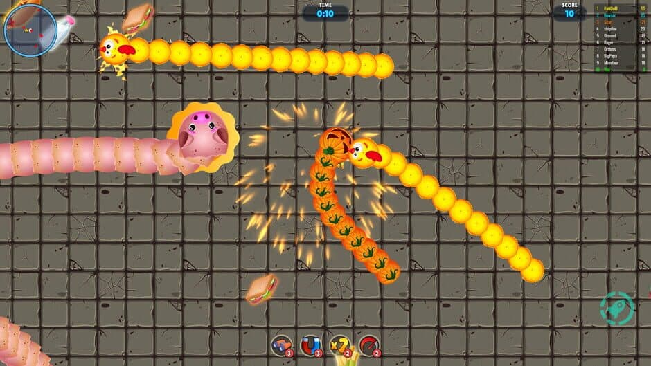 Скриншот 3 из Worm Wars