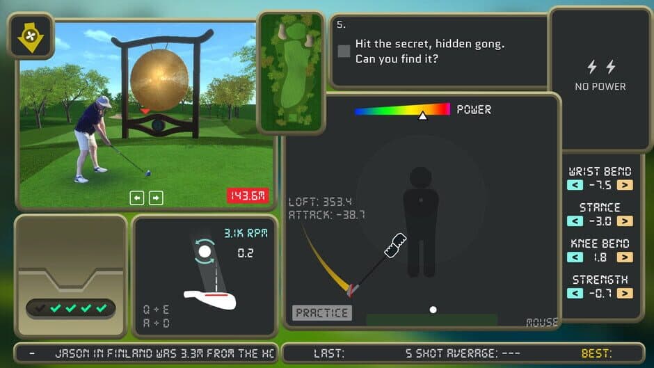 Скриншот 1 из Luke Muscat's Ultimate Golf Challenge