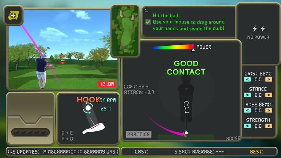 Скриншот 2 из Luke Muscat's Ultimate Golf Challenge