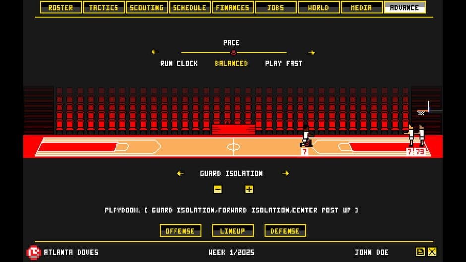 Скриншот 3 из Retro Basketball Manager