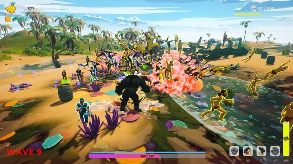 Скриншот 1 из The Showdown: Gorilla vs 100