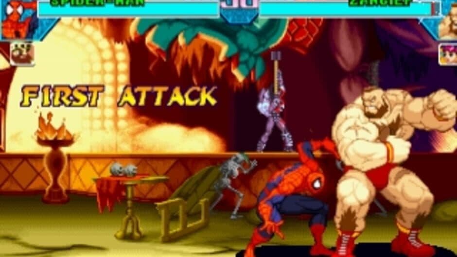 Скриншот 1 из Marvel vs. Capcom: Clash of Super Heroes