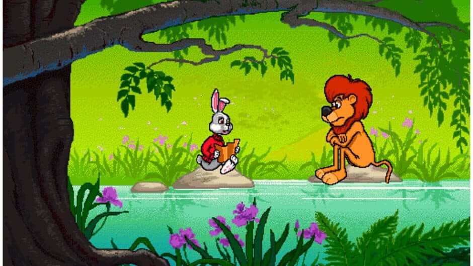 Скриншот 1 из Reader Rabbit's Interactive Reading Journey