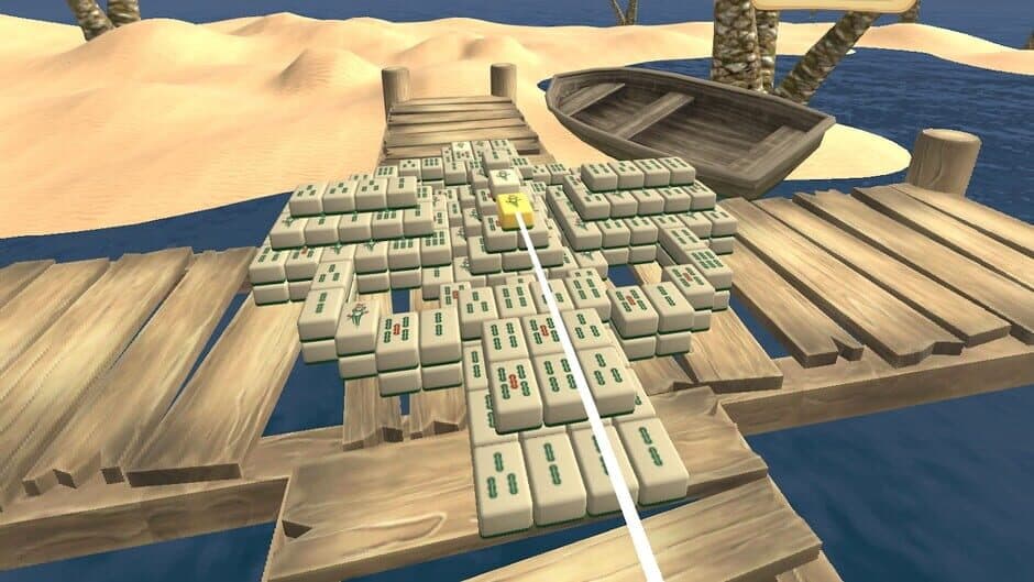 Скриншот 1 из 3D Mahjong Worlds