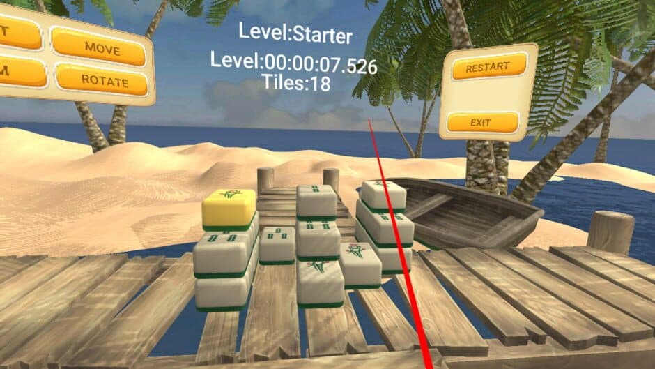 Скриншот 3 из 3D Mahjong Worlds