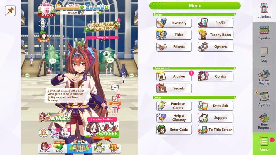 Скриншот 2 из Umamusume: Pretty Derby