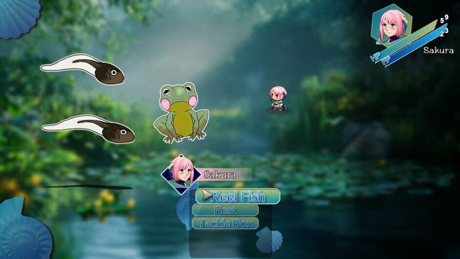 Скриншот 9 из Mystic Fishing: A Fantasy Fishing RPG