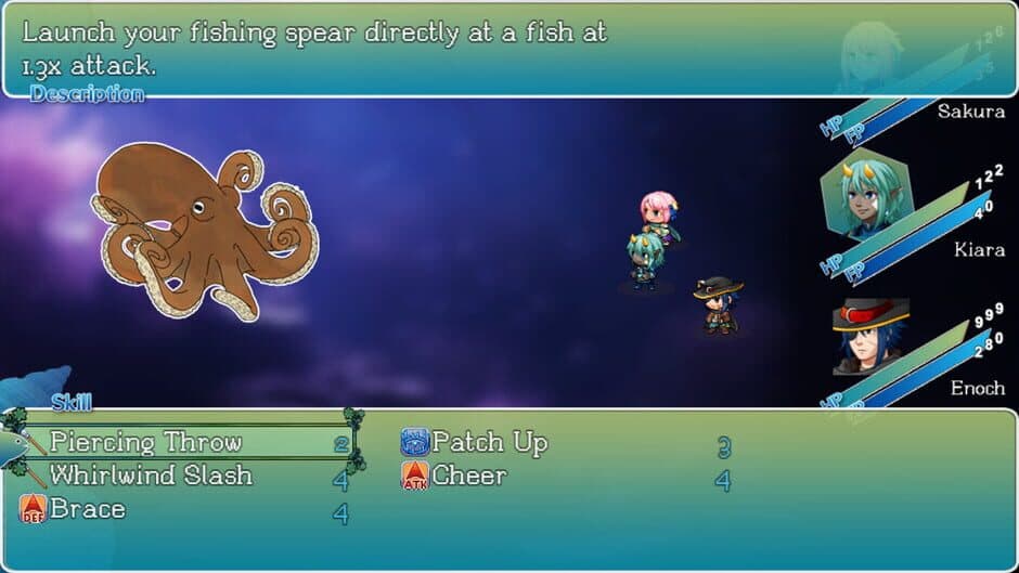 Скриншот 2 из Mystic Fishing: A Fantasy Fishing RPG