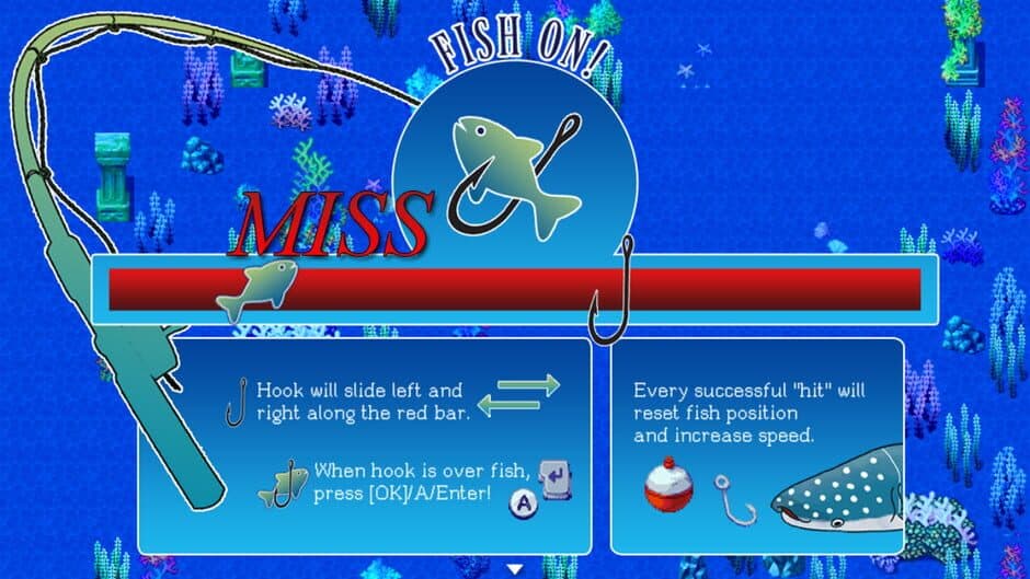 Скриншот 8 из Mystic Fishing: A Fantasy Fishing RPG