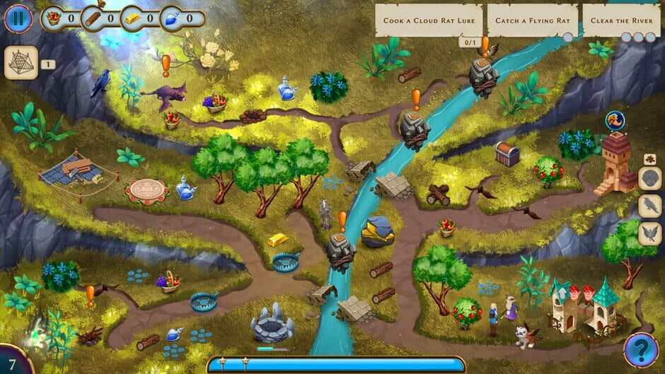 Скриншот 7 из Elven Rivers 3: Sky Realm - Collector's Edition