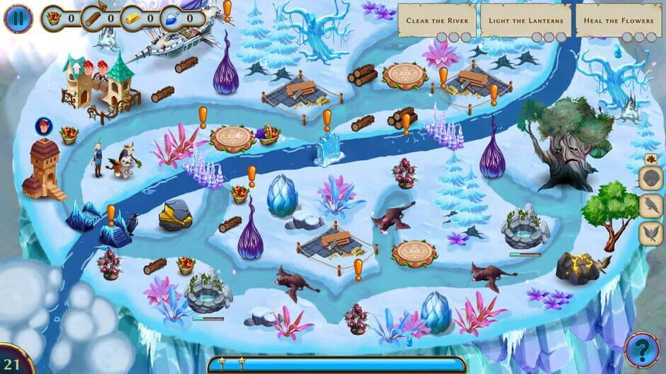Скриншот 2 из Elven Rivers 3: Sky Realm - Collector's Edition