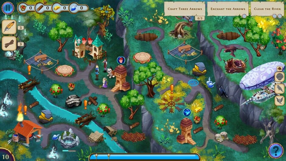 Скриншот 4 из Elven Rivers 3: Sky Realm - Collector's Edition