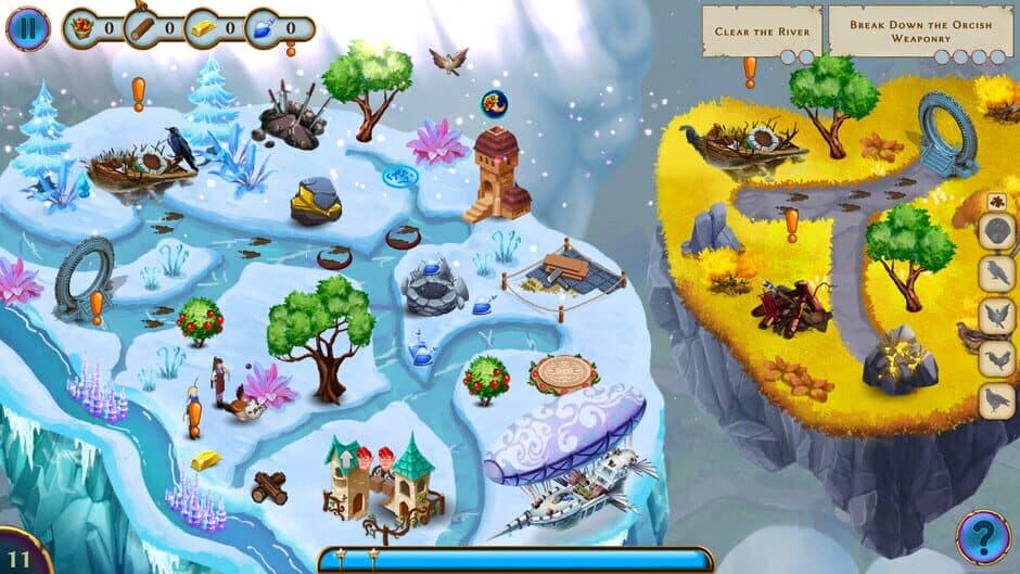 Скриншот 5 из Elven Rivers 3: Sky Realm - Collector's Edition