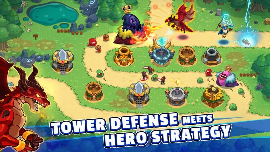 Скриншот 3 из Realm Defense: Hero Legends TD