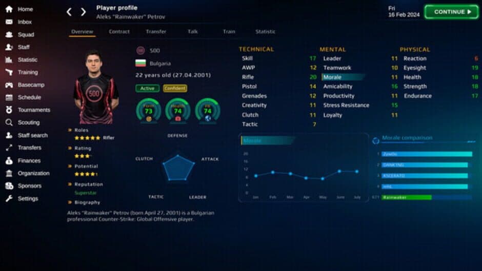 Скриншот 1 из Esports Manager 2026