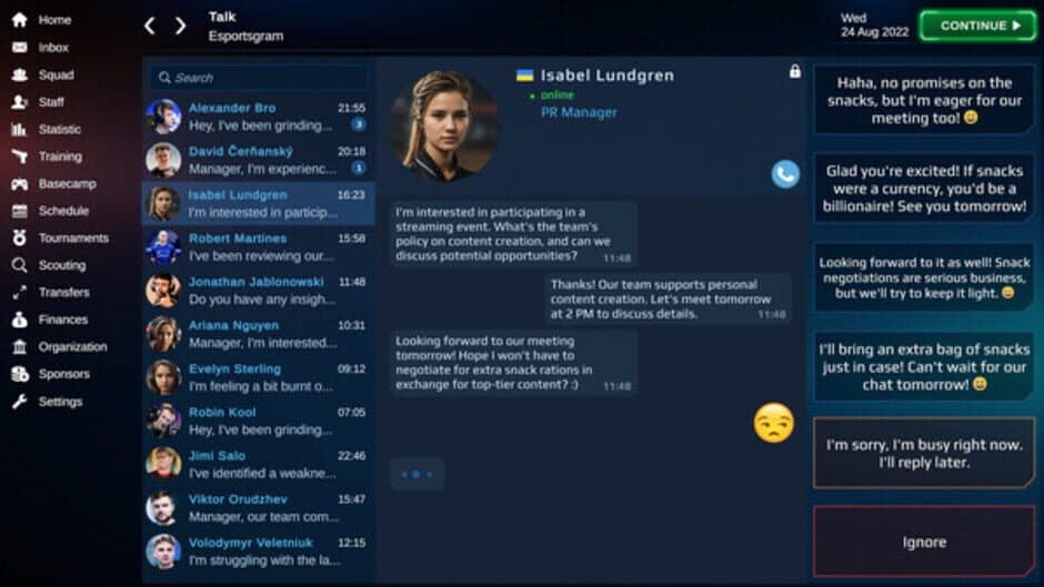 Скриншот 2 из Esports Manager 2026