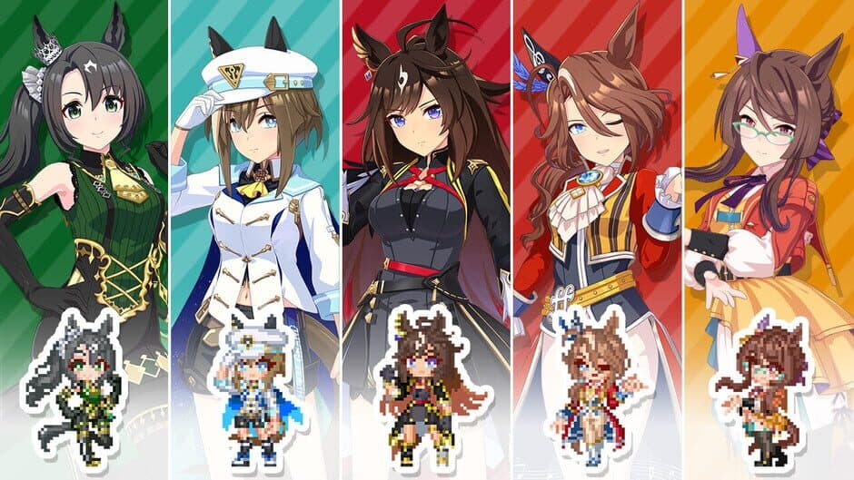 Скриншот 1 из Umamusume: Pretty Derby - Party Dash: DLC Vol. 1 - Team Iris