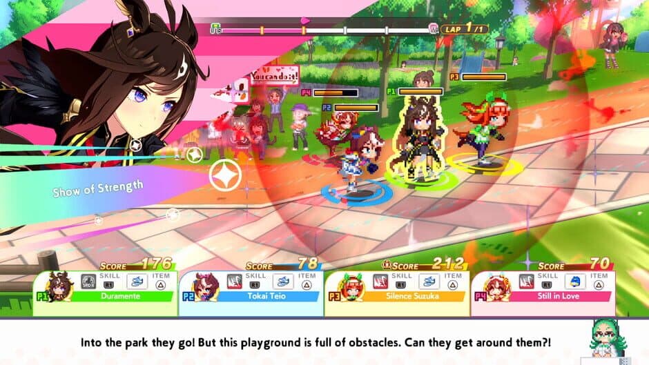 Скриншот 3 из Umamusume: Pretty Derby - Party Dash: DLC Vol. 1 - Team Iris