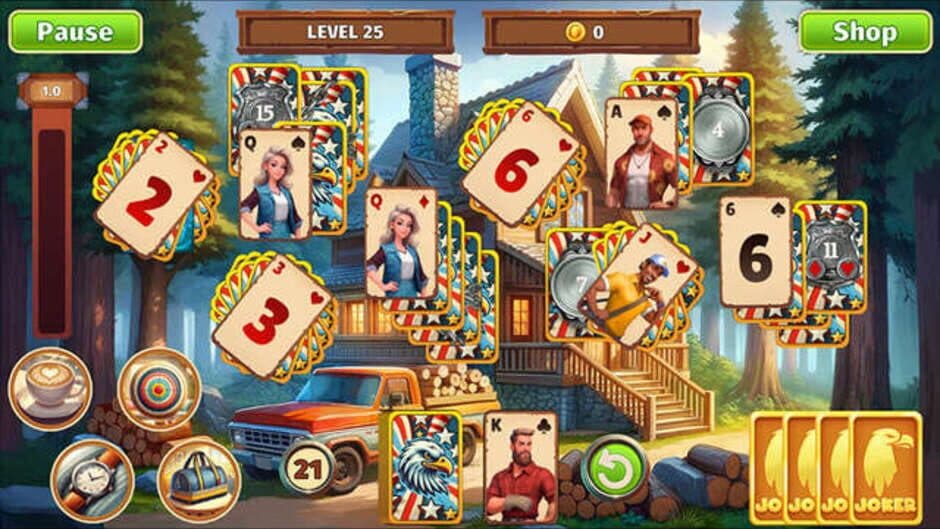 Скриншот 1 из American Journey Solitaire