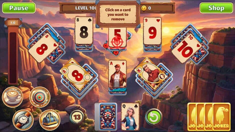 Скриншот 3 из American Journey Solitaire