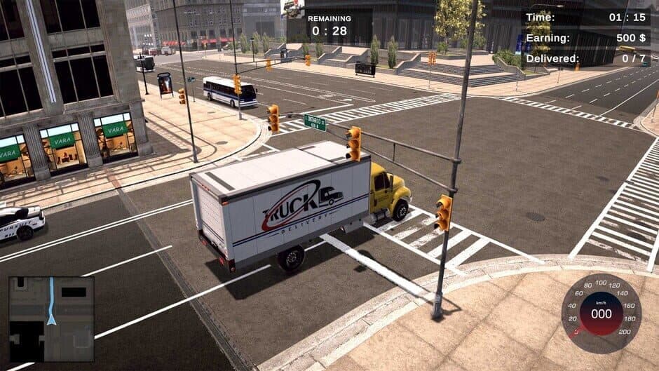Скриншот 9 из Truck Simulator 2025: City Work Delivery