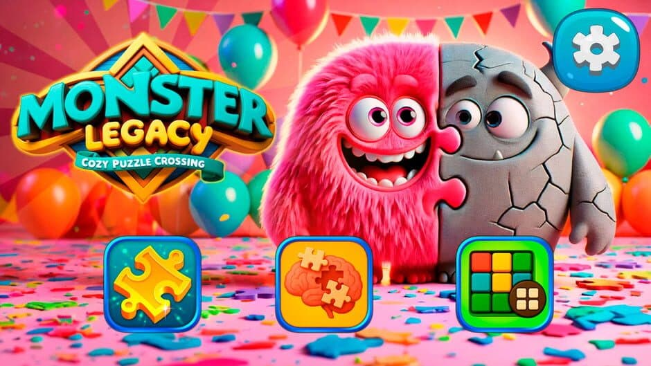 Скриншот 4 из Monster Legacy: Cozy Puzzle Crossing