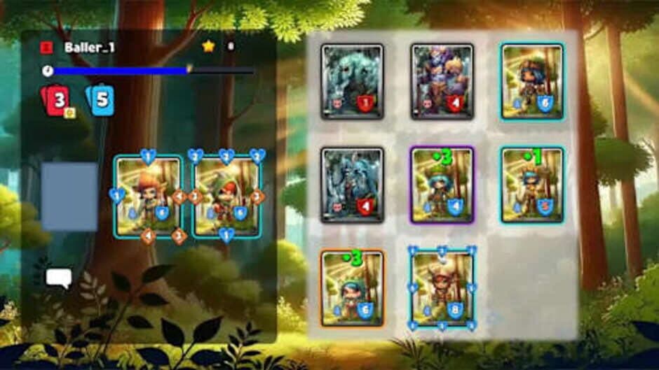Скриншот 4 из Tiny Titans: Card Rumble
