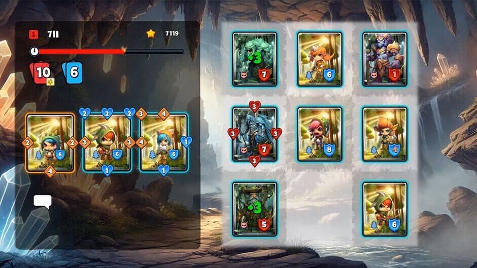 Скриншот 1 из Tiny Titans: Card Rumble