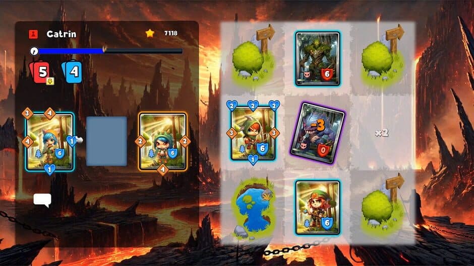 Скриншот 6 из Tiny Titans: Card Rumble