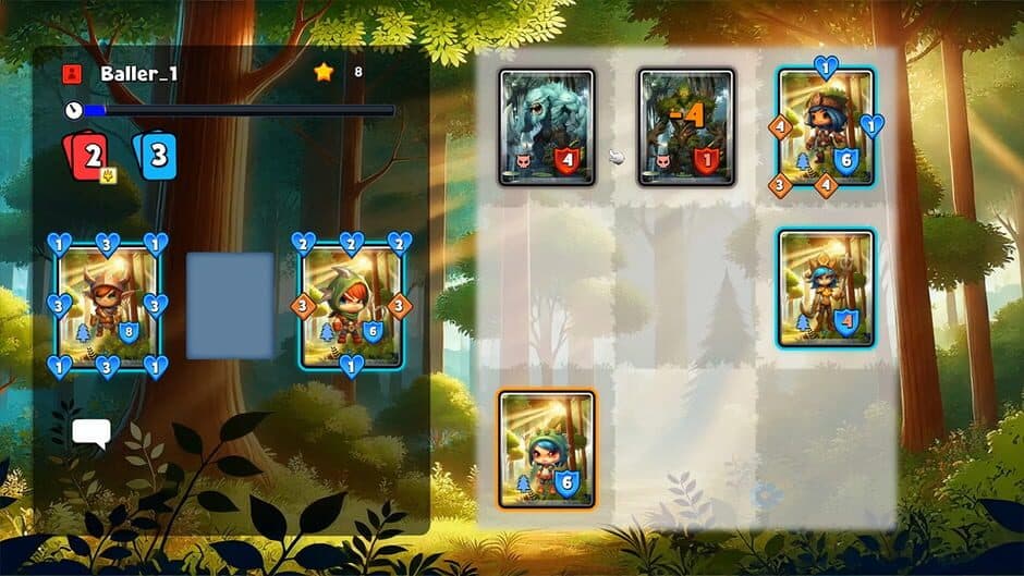 Скриншот 2 из Tiny Titans: Card Rumble