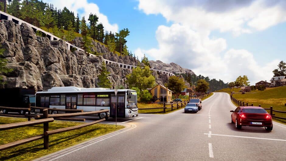Скриншот 5 из Bus Simulator 18: Official Map Extension