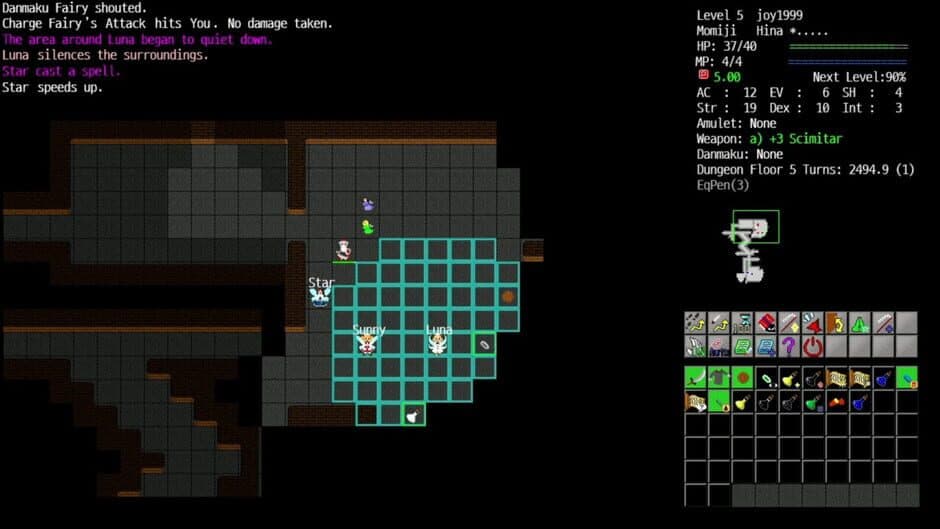 Скриншот 3 из Touhou Crawl