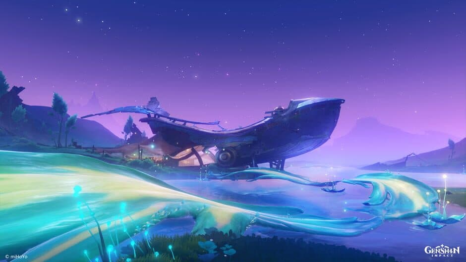 Скриншот 4 из Genshin Impact: A Dance of Snowy Tides and Hoarfrost Groves