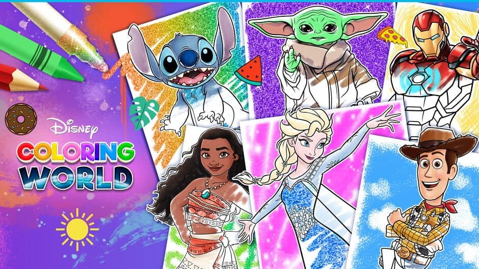 Скриншот 1 из Disney Coloring World