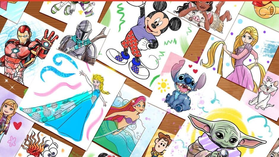 Скриншот 2 из Disney Coloring World