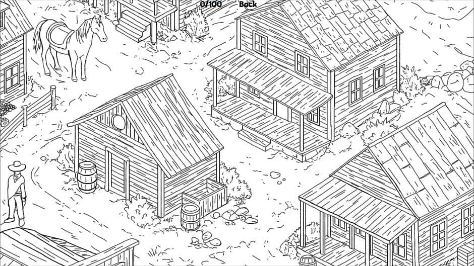 Скриншот 3 из Find Meow in Wild West