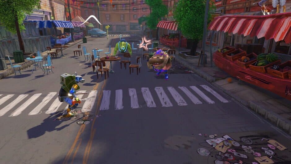 Скриншот 2 из Teenage Mutant Ninja Turtles: Mutants Unleashed - Metalheads Pack