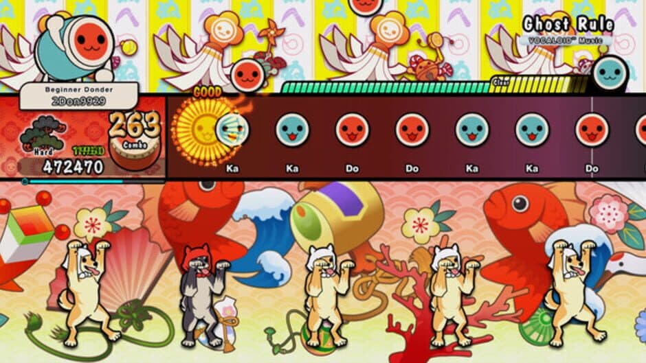 Скриншот 1 из Taiko no Tatsujin: Rhythm Festival - Hatsune Miku Pack Vol. 1
