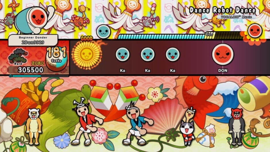 Скриншот 1 из Taiko no Tatsujin: Rhythm Festival - Hatsune Miku Pack Vol. 2