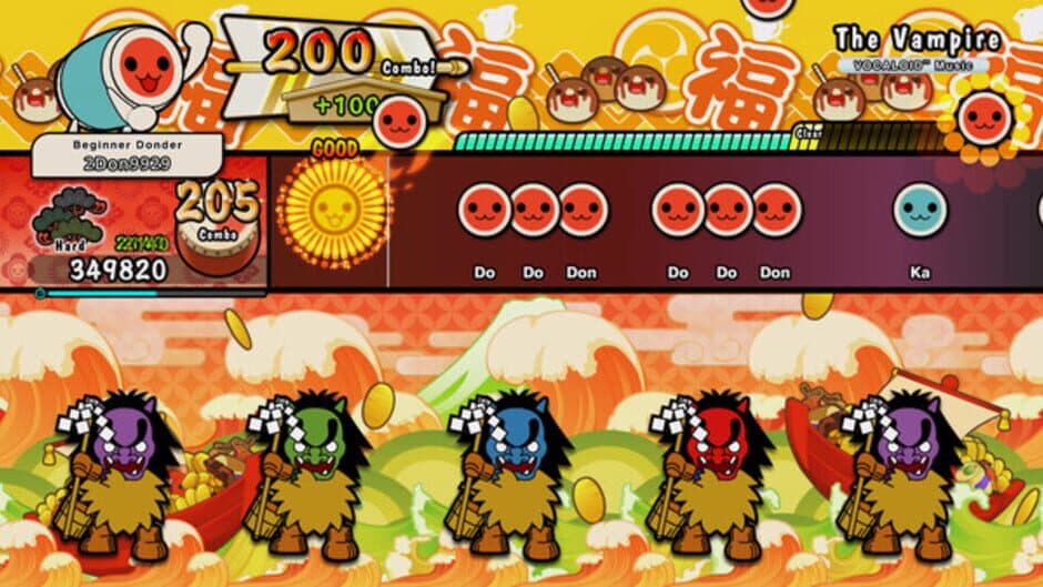 Скриншот 1 из Taiko no Tatsujin: Rhythm Festival - Hatsune Miku Pack Vol. 4