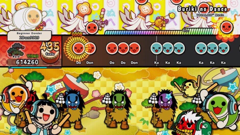 Скриншот 1 из Taiko no Tatsujin: Rhythm Festival - Hatsune Miku Pack Vol. 5