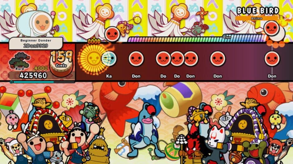 Скриншот 1 из Taiko no Tatsujin: Rhythm Festival - Anime Pack Vol. 1