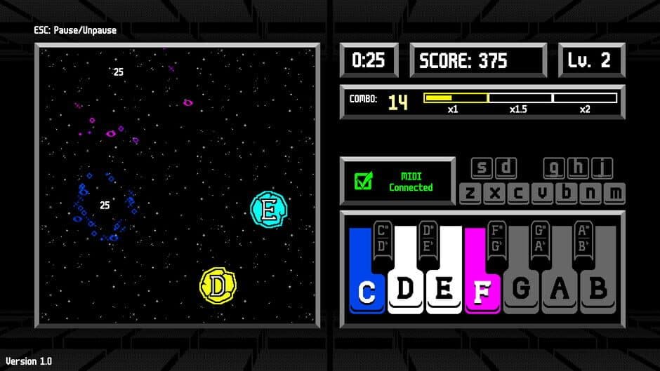 Скриншот 1 из Musical Meteors