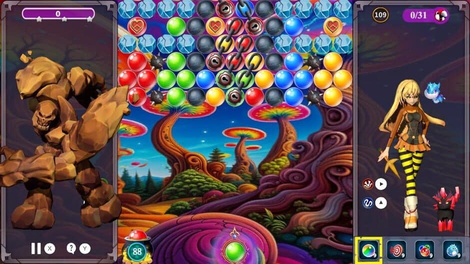 Скриншот 1 из Bubble Wizard IV Saga