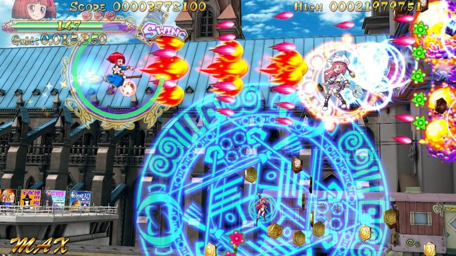 Скриншот 1 из Trouble Witches Final!: Cotton & Silk DLC