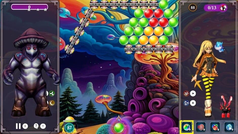 Скриншот 2 из Bubble Wizard IV Saga
