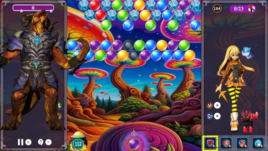 Скриншот 4 из Bubble Wizard IV Saga