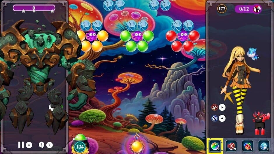 Скриншот 5 из Bubble Wizard IV Saga