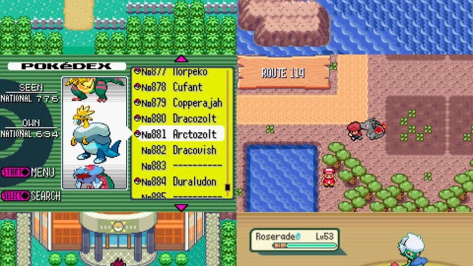 Скриншот 1 из Pokémon Quetzal